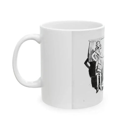 Argosy Magazine Original Art (Popular Publ., 1942) - White Coffee Mug - Go Mug Yourself