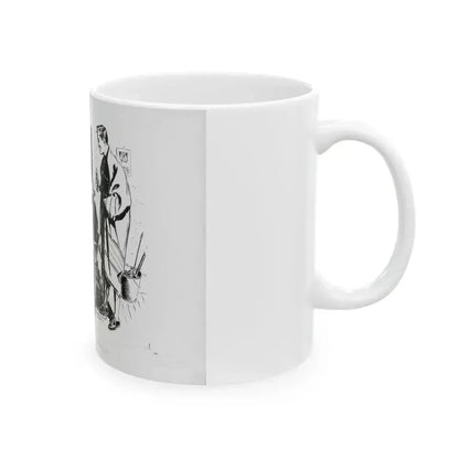 Argosy Magazine Original Art (Popular Publ., 1942) - White Coffee Mug - Go Mug Yourself