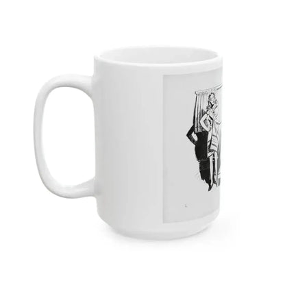 Argosy Magazine Original Art (Popular Publ., 1942) - White Coffee Mug - Go Mug Yourself