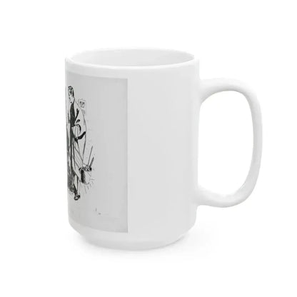 Argosy Magazine Original Art (Popular Publ., 1942) - White Coffee Mug - Go Mug Yourself
