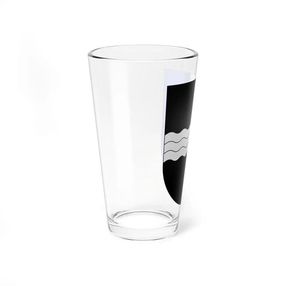 Argovie-coat of arms (Switzerland) (Coat of Arms) Pint Glass 16oz - Go Mug Yourself