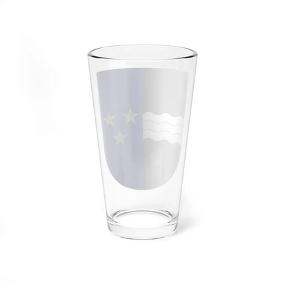Argovie-coat of arms (Switzerland) (Coat of Arms) Pint Glass 16oz - Go Mug Yourself