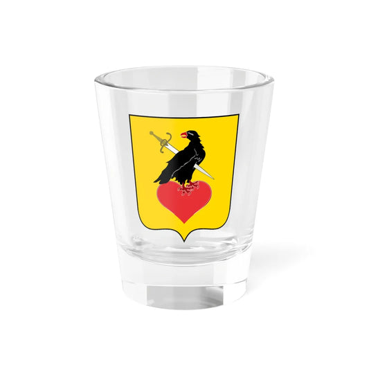 Argyropoulos Arghiropol family coat of arms (Algeria) (Coat of Arms) Shot Glass 1.5oz 1.5oz - Go Mug Yourself