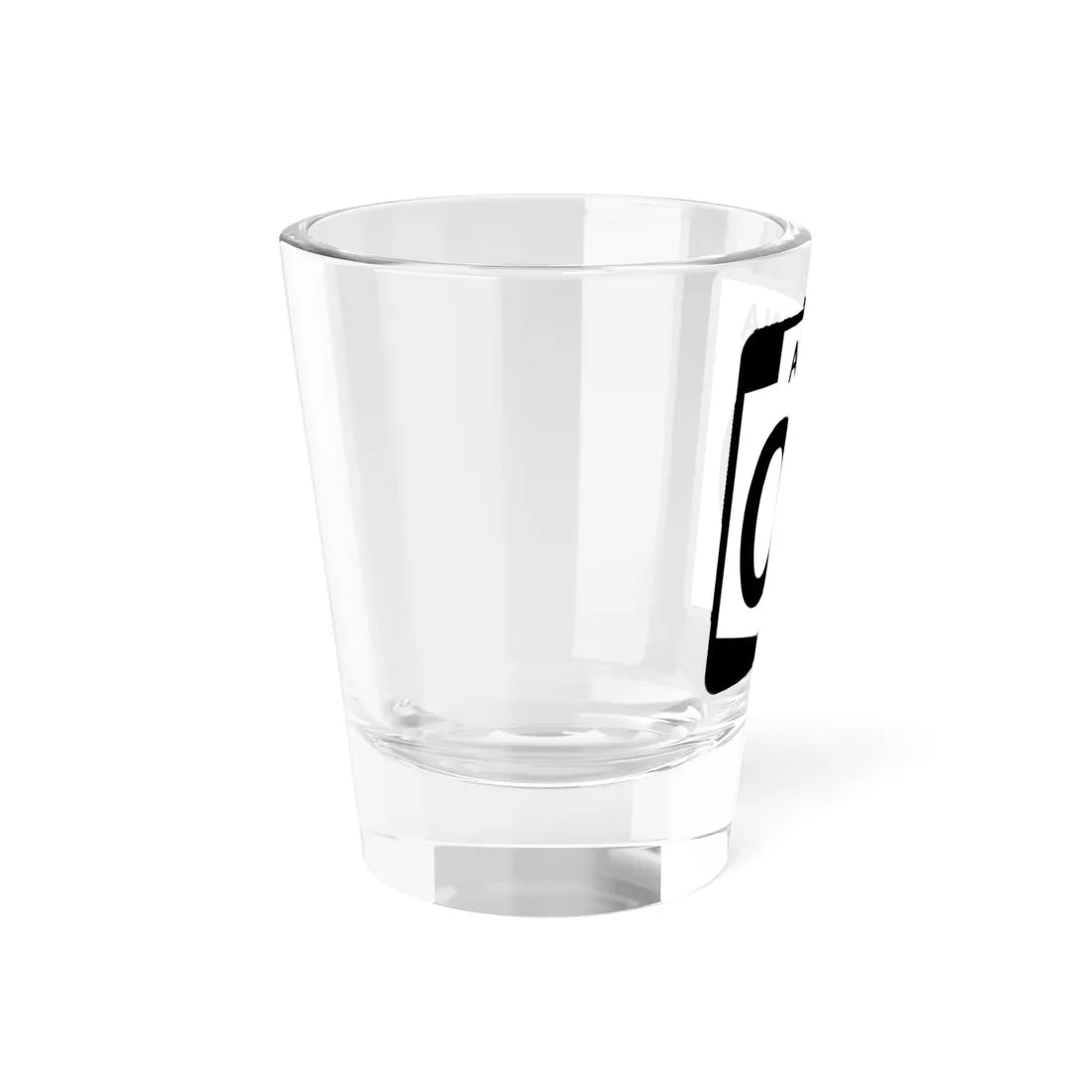 Arizona 00 template (Arizona) (Road Sign) Shot Glass 1.5oz - Go Mug Yourself