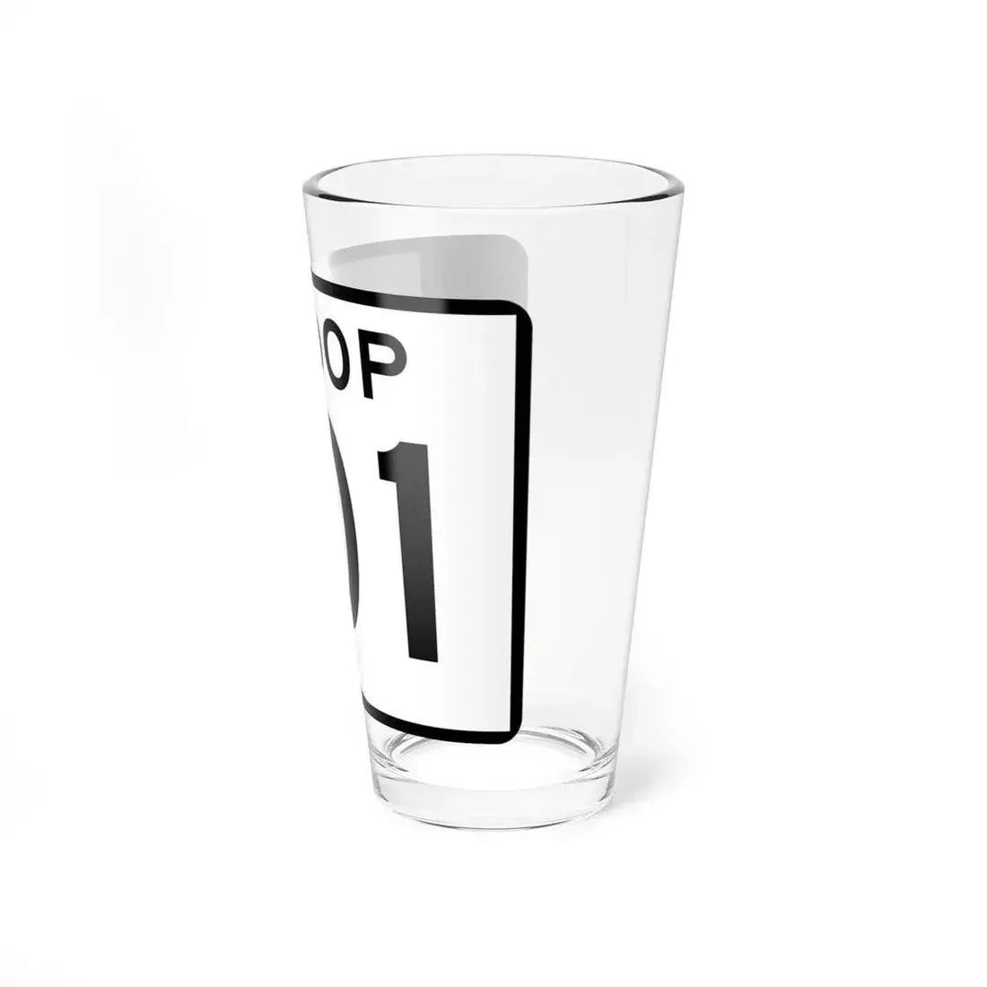 Arizona 101 (Arizona) (Road Sign) Pint Glss 16oz - Go Mug Yourself