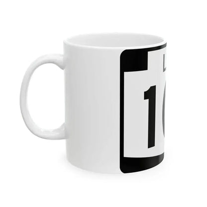 Arizona 101 (Arizona) (Road Sign) White Coffee Mug - Go Mug Yourself