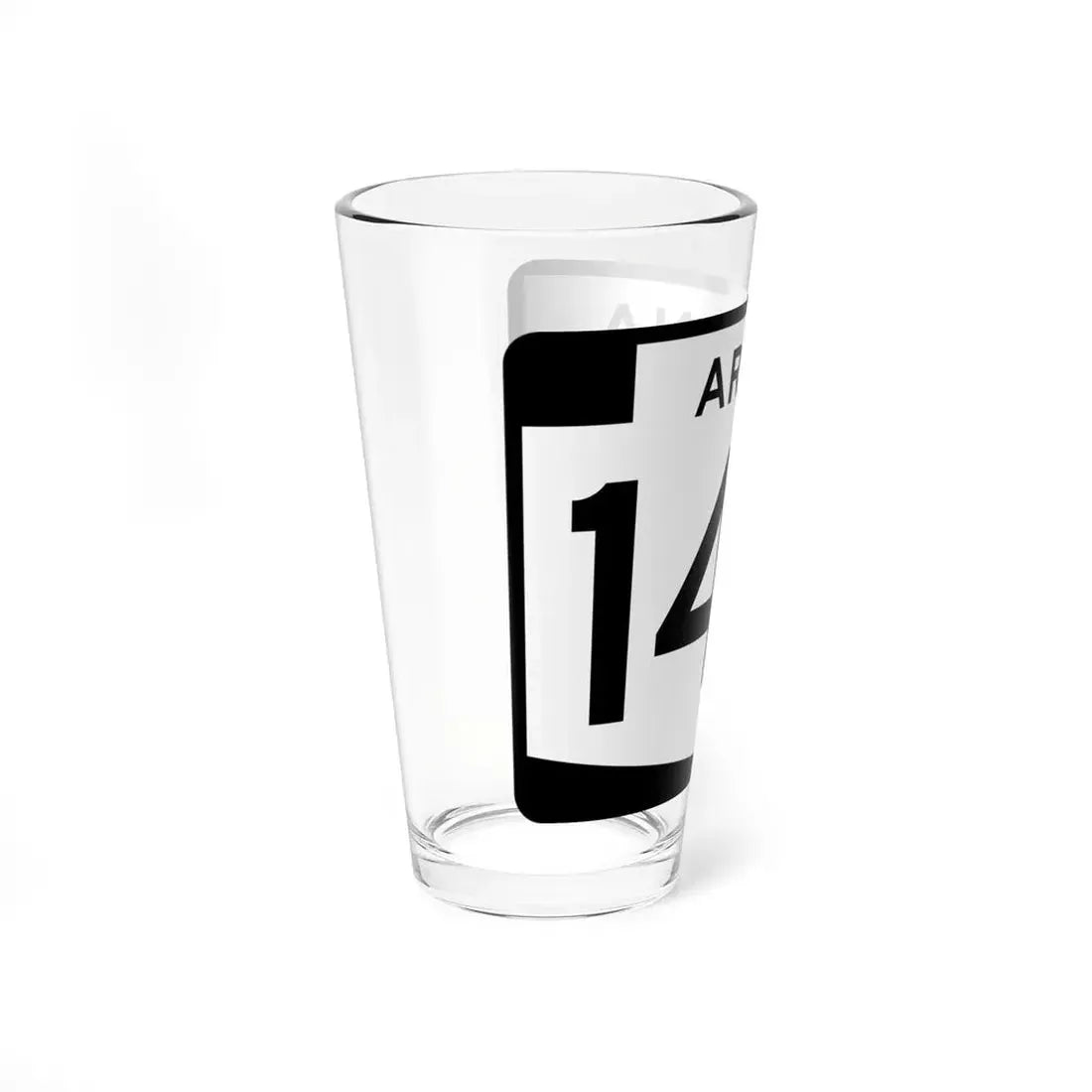 Arizona 143 (Arizona) (Road Sign) Pint Glss 16oz - Go Mug Yourself