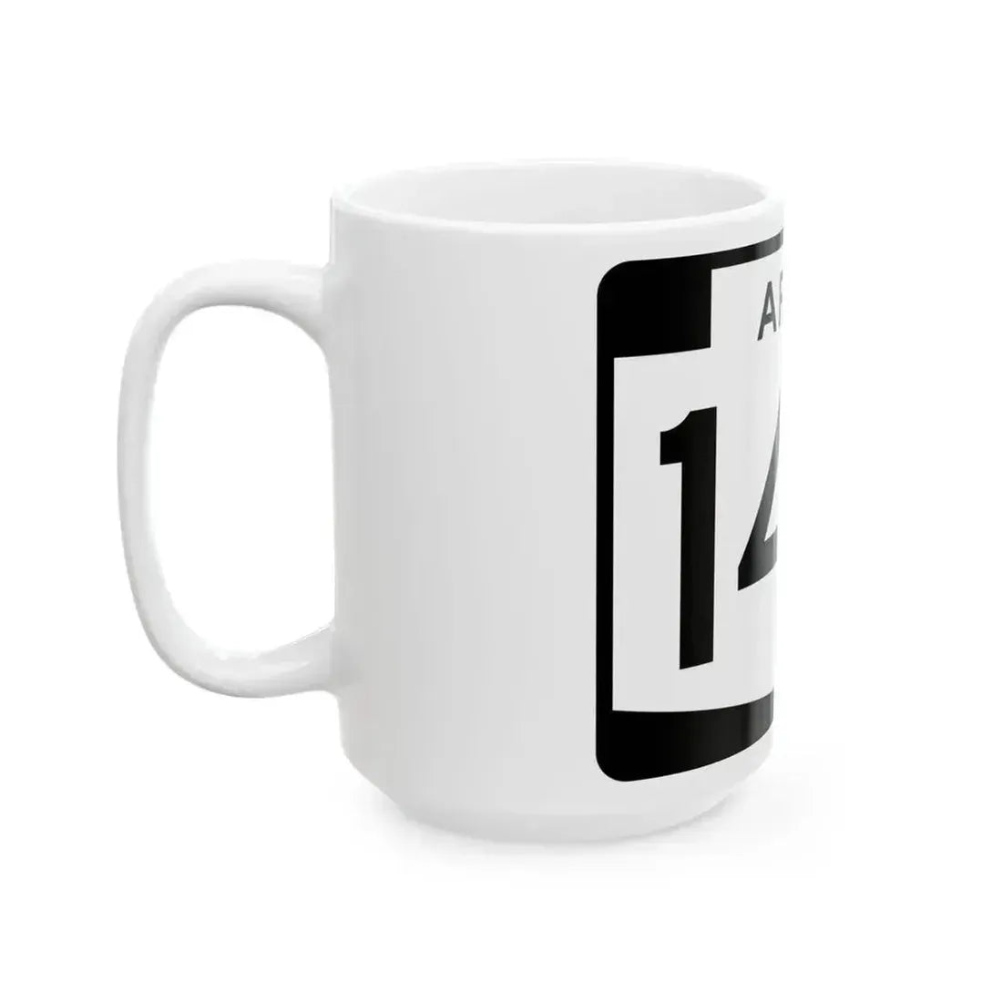 Arizona 143 (Arizona) (Road Sign) White Coffee Mug - Go Mug Yourself