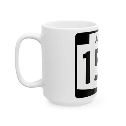 Arizona 153 (Arizona) (Road Sign) White Coffee Mug - Go Mug Yourself