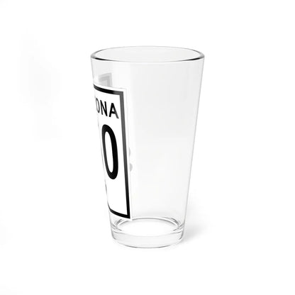 Arizona 160 1956 (Arizona) (Road Sign) Pint Glss 16oz - Go Mug Yourself