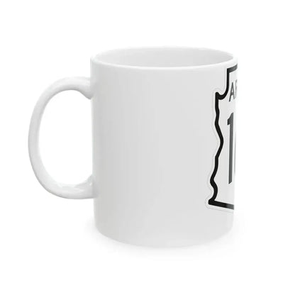 Arizona 160 1956 (Arizona) (Road Sign) White Coffee Mug - Go Mug Yourself