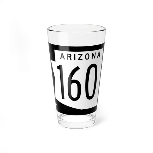 Arizona 160 1973 (Arizona) (Road Sign) Pint Glss 16oz 16oz - Go Mug Yourself