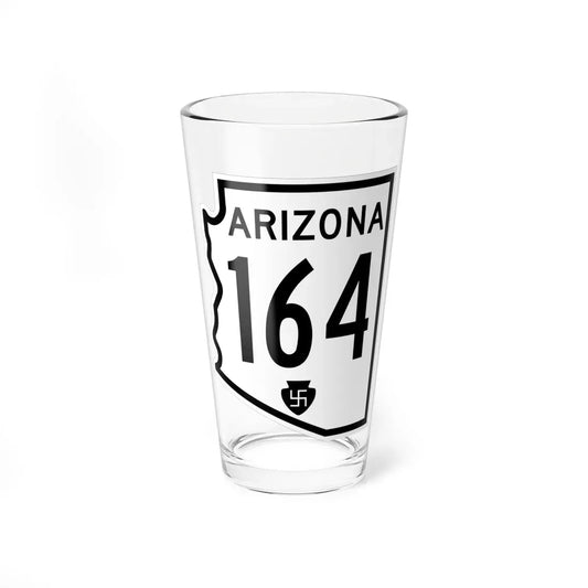 Arizona 164 1956 (Arizona) (Road Sign) Pint Glass 16oz 16oz - Go Mug Yourself