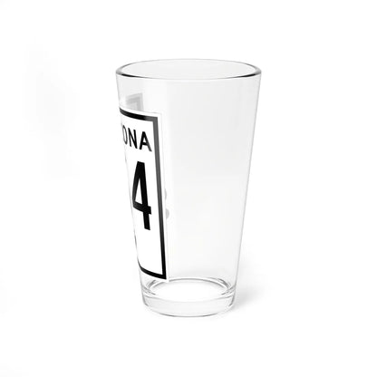 Arizona 164 1956 (Arizona) (Road Sign) Pint Glss 16oz - Go Mug Yourself