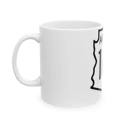 Arizona 164 1956 (Arizona) (Road Sign) White Coffee Mug - Go Mug Yourself