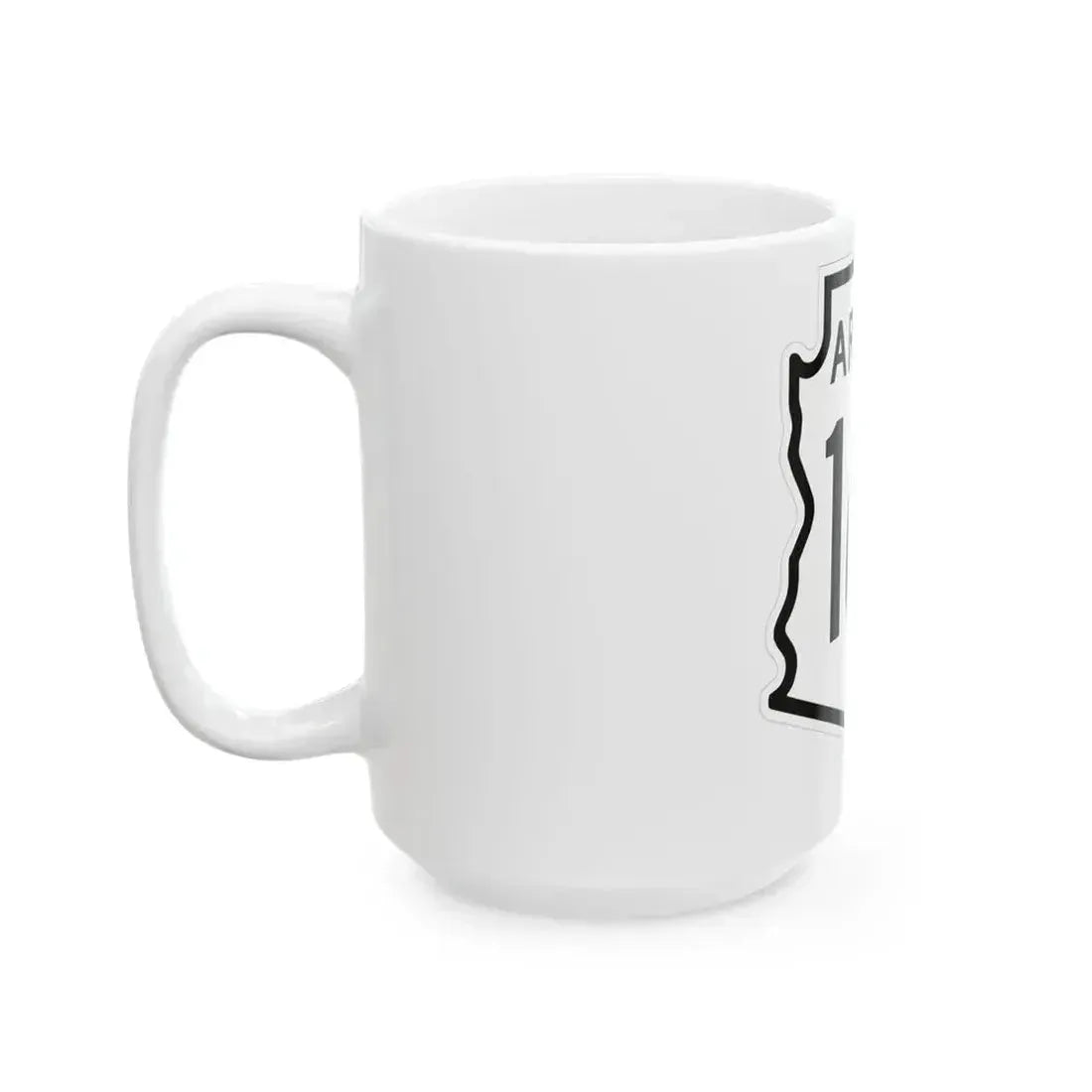 Arizona 164 1956 (Arizona) (Road Sign) White Coffee Mug - Go Mug Yourself