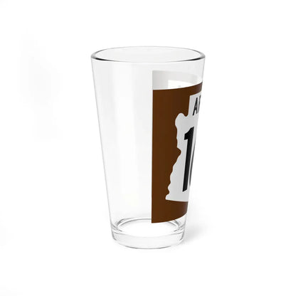 Arizona 164 1960 east (Arizona) (Road Sign) Pint Glass 16oz - Go Mug Yourself