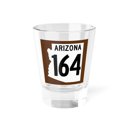 Arizona 164 1960 east (Arizona) (Road Sign) Shot Glass 1.5oz 1.5oz - Go Mug Yourself