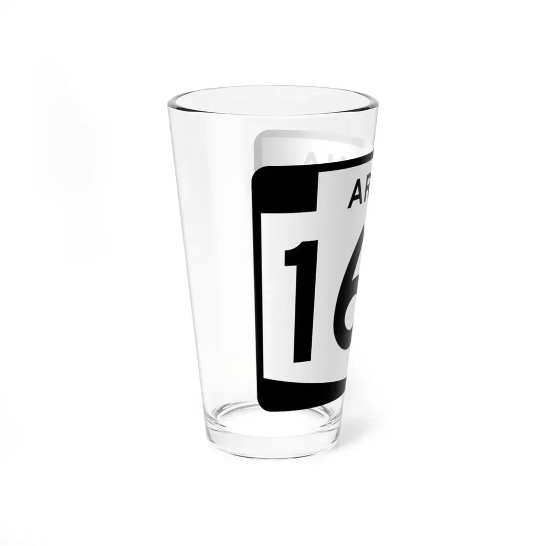 Arizona 164 (Arizona) (Road Sign) Pint Glss 16oz - Go Mug Yourself