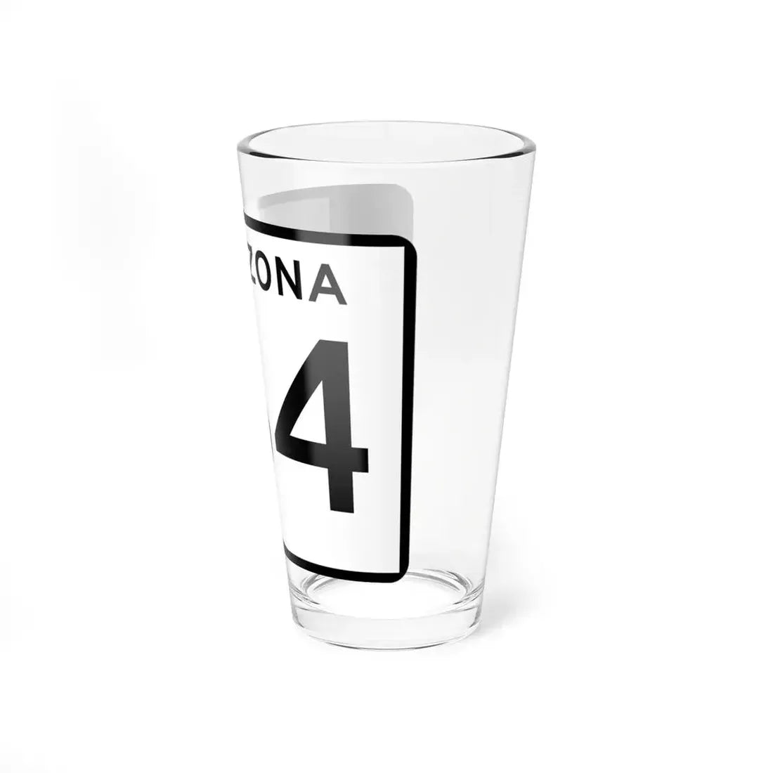Arizona 164 (Arizona) (Road Sign) Pint Glss 16oz - Go Mug Yourself