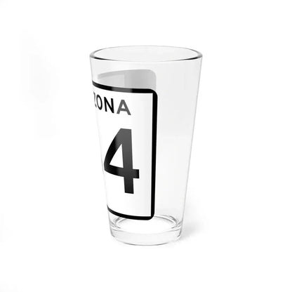 Arizona 164 (Arizona) (Road Sign) Pint Glss 16oz - Go Mug Yourself