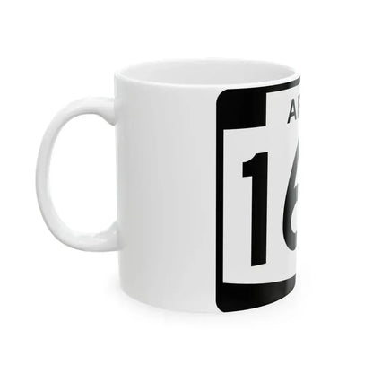 Arizona 164 (Arizona) (Road Sign) White Coffee Mug - Go Mug Yourself