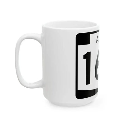 Arizona 164 (Arizona) (Road Sign) White Coffee Mug - Go Mug Yourself