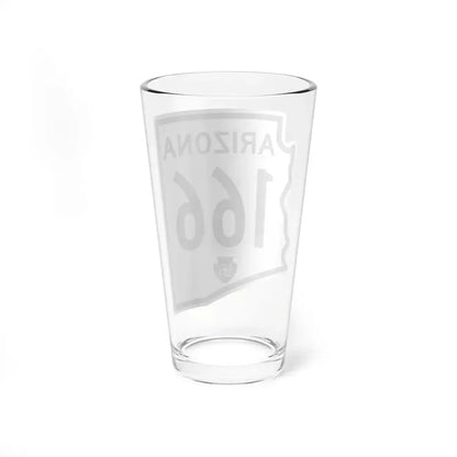 Arizona 166 1956 (Arizona) (Road Sign) Pint Glass 16oz - Go Mug Yourself