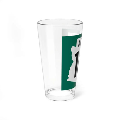 Arizona 166 1960 south (Arizona) (Road Sign) Pint Glss 16oz - Go Mug Yourself
