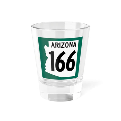 Arizona 166 1960 south (Arizona) (Road Sign) Shot Glass 1.5oz 1.5oz - Go Mug Yourself