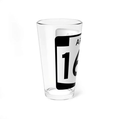 Arizona 166 (Arizona) (Road Sign) Pint Glss 16oz - Go Mug Yourself