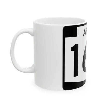 Arizona 169 (Arizona) (Road Sign) White Coffee Mug - Go Mug Yourself