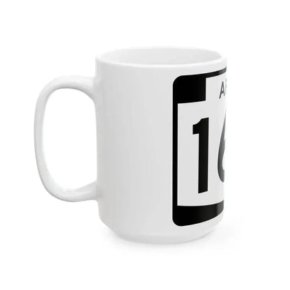 Arizona 169 (Arizona) (Road Sign) White Coffee Mug - Go Mug Yourself