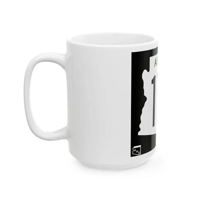 Arizona 170 1963 (Arizona) (Road Sign) White Coffee Mug - Go Mug Yourself