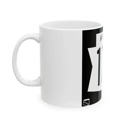 Arizona 170 1973 (Arizona) (Road Sign) White Coffee Mug - Go Mug Yourself