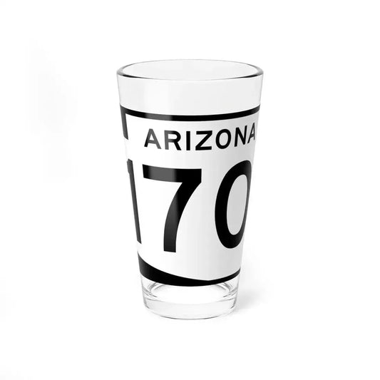 Arizona 170 (Arizona) (Road Sign) Pint Glass 16oz 16oz - Go Mug Yourself
