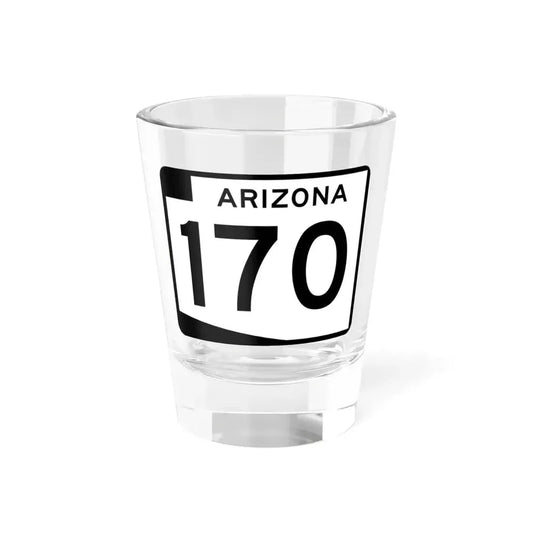 Arizona 170 (Arizona) (Road Sign) Shot Glass 1.5oz 1.5oz - Go Mug Yourself