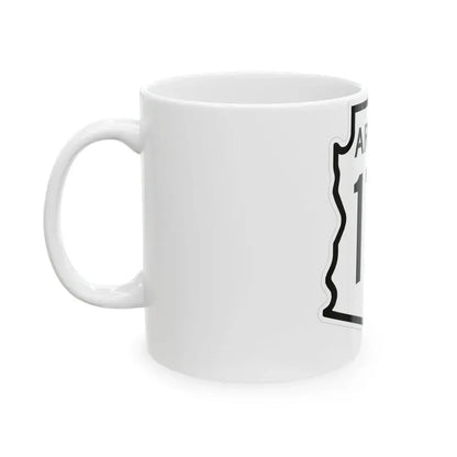 Arizona 172 1956 (Arizona) (Road Sign) White Coffee Mug - Go Mug Yourself