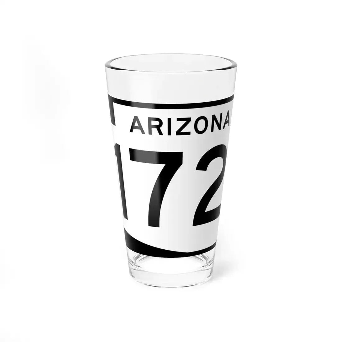 Arizona 172 (Arizona) (Road Sign) Pint Glass 16oz 16oz - Go Mug Yourself