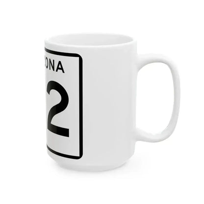 Arizona 172 (Arizona) (Road Sign) White Coffee Mug - Go Mug Yourself