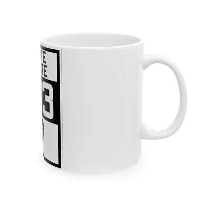 Arizona 173 1927 (Arizona) (Road Sign) White Coffee Mug - Go Mug Yourself