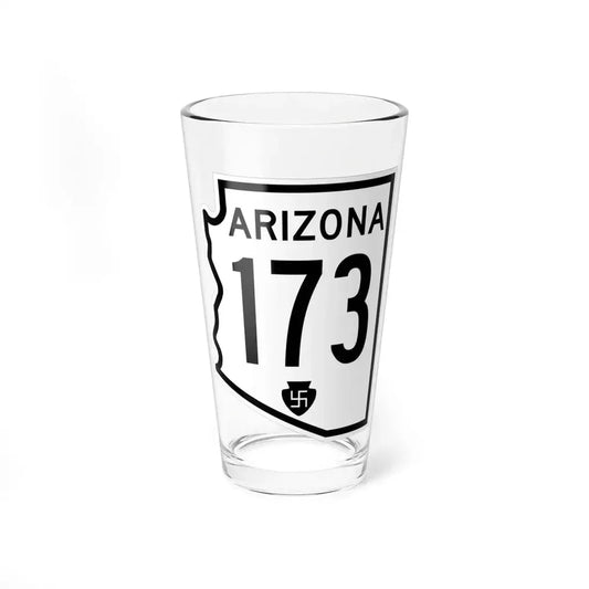 Arizona 173 1956 (Arizona) (Road Sign) Pint Glass 16oz 16oz - Go Mug Yourself