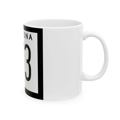 Arizona 173 1973 (Arizona) (Road Sign) White Coffee Mug - Go Mug Yourself