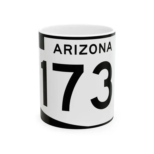 Arizona 173 (Arizona) (Road Sign) White Coffee Mug 11oz - Go Mug Yourself