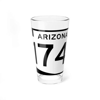 Arizona 174 (Arizona) (Road Sign) Pint Glass 16oz 16oz - Go Mug Yourself