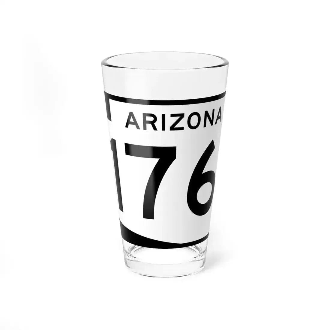 Arizona 176 (Arizona) (Road Sign) Pint Glass 16oz 16oz - Go Mug Yourself