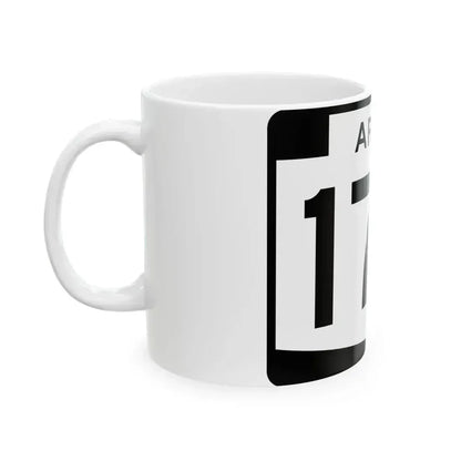 Arizona 176 (Arizona) (Road Sign) White Coffee Mug - Go Mug Yourself