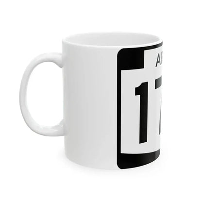 Arizona 177 (Arizona) (Road Sign) White Coffee Mug - Go Mug Yourself