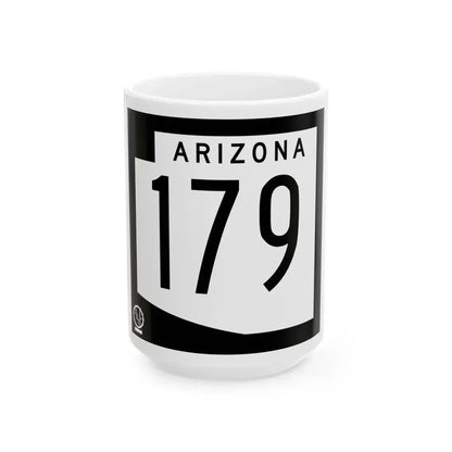 Arizona 179 1978 (Arizona) (Road Sign) White Coffee Mug 15oz - Go Mug Yourself