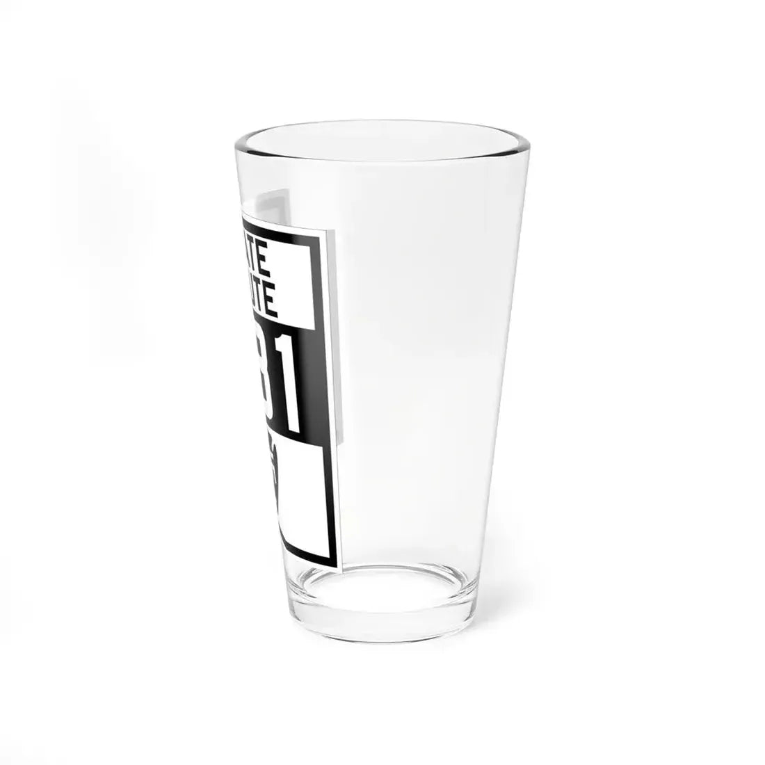 Arizona 181 1927 (Arizona) (Road Sign) Pint Glss 16oz - Go Mug Yourself